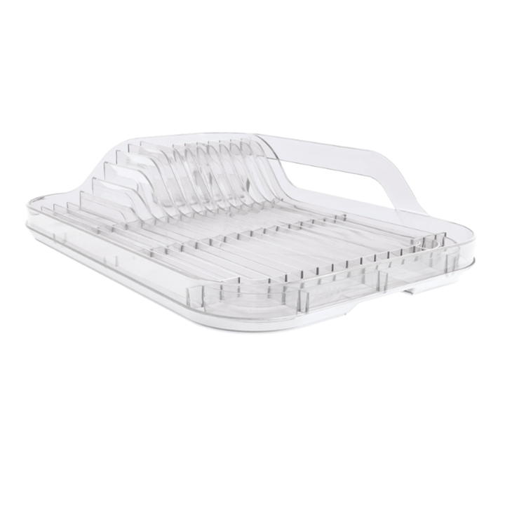 Crystal-Clear Dish Rack Set