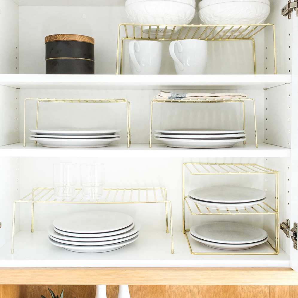 Kitchen Cabinet Organizers (Brass) - The Better Bundle – The Better House