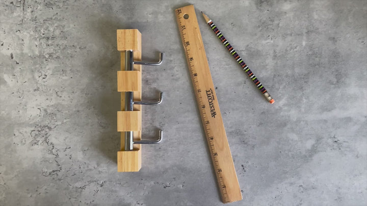 Milano Vertical Hook Rack