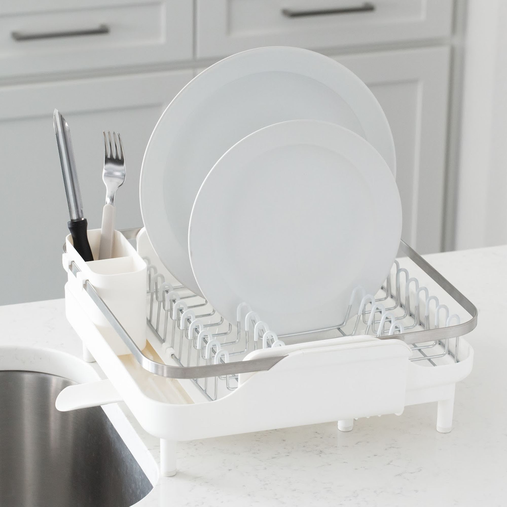 Better Houseware 3426 Compact Expanding Dish Rack