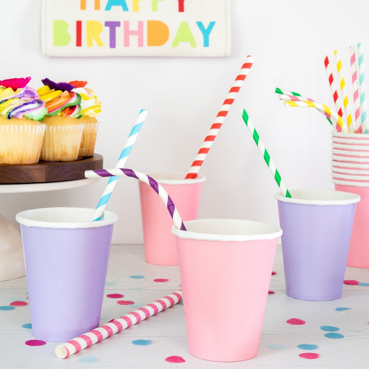 Long Lasting Bendable Paper Straws