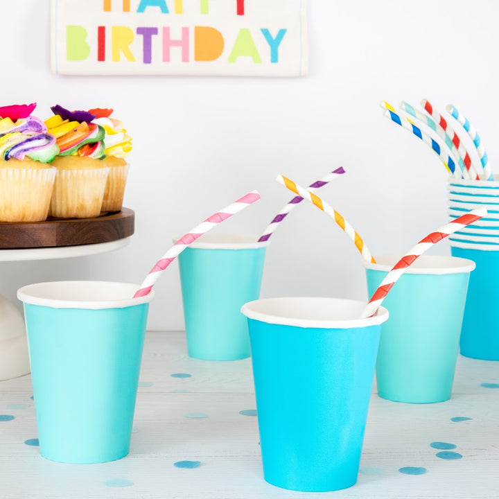 Long Lasting Bendable Paper Straws