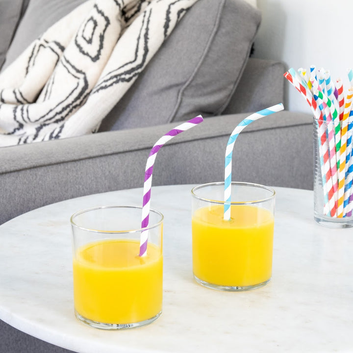 Long Lasting Bendable Paper Straws