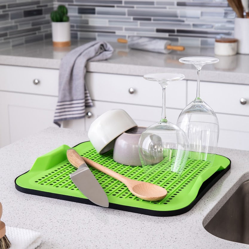 Kitchen Drying Mat (2-Piece Silicone) – The Better House