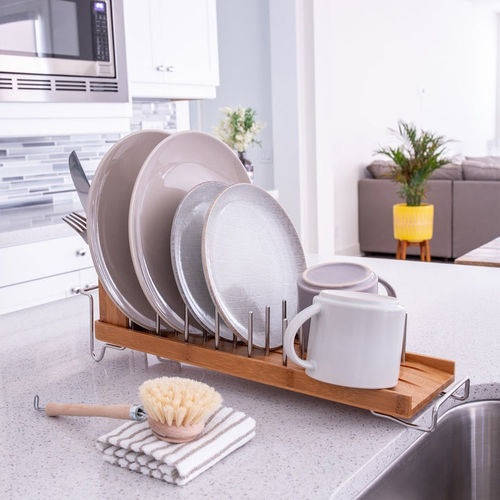 Drain Forest Bamboo Dish Drainer