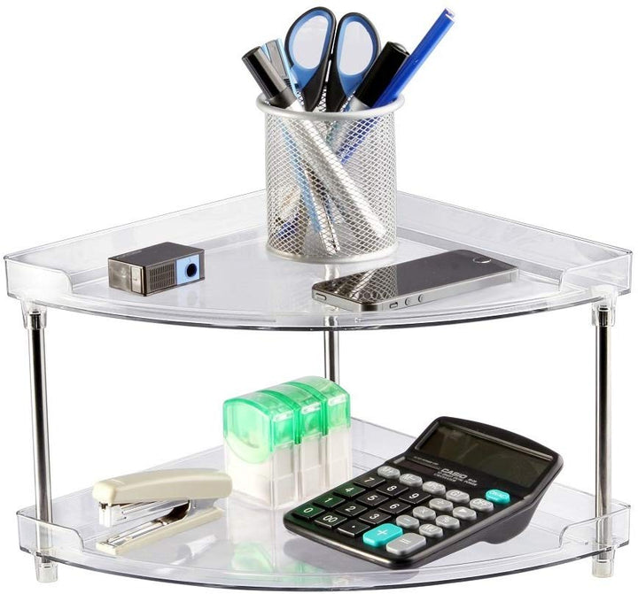 Acrylic Corner Storage Shelf