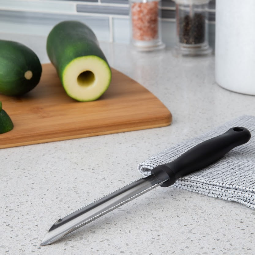 How To Core Zucchini Using The Manual and Electric Corers 