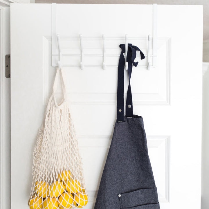 2-Tier Over Door Hook Rack