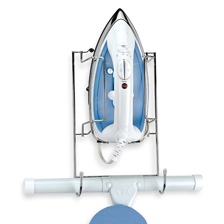 Iron & Ironing Board Holder