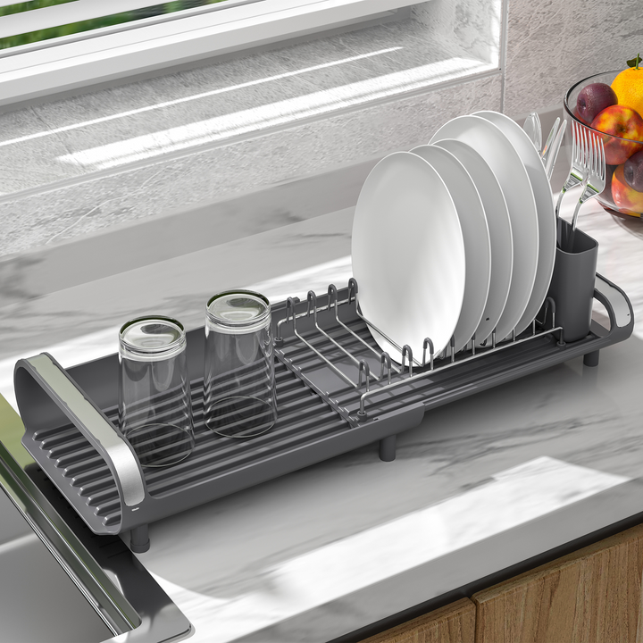 Compact Expanding Dish Drainer