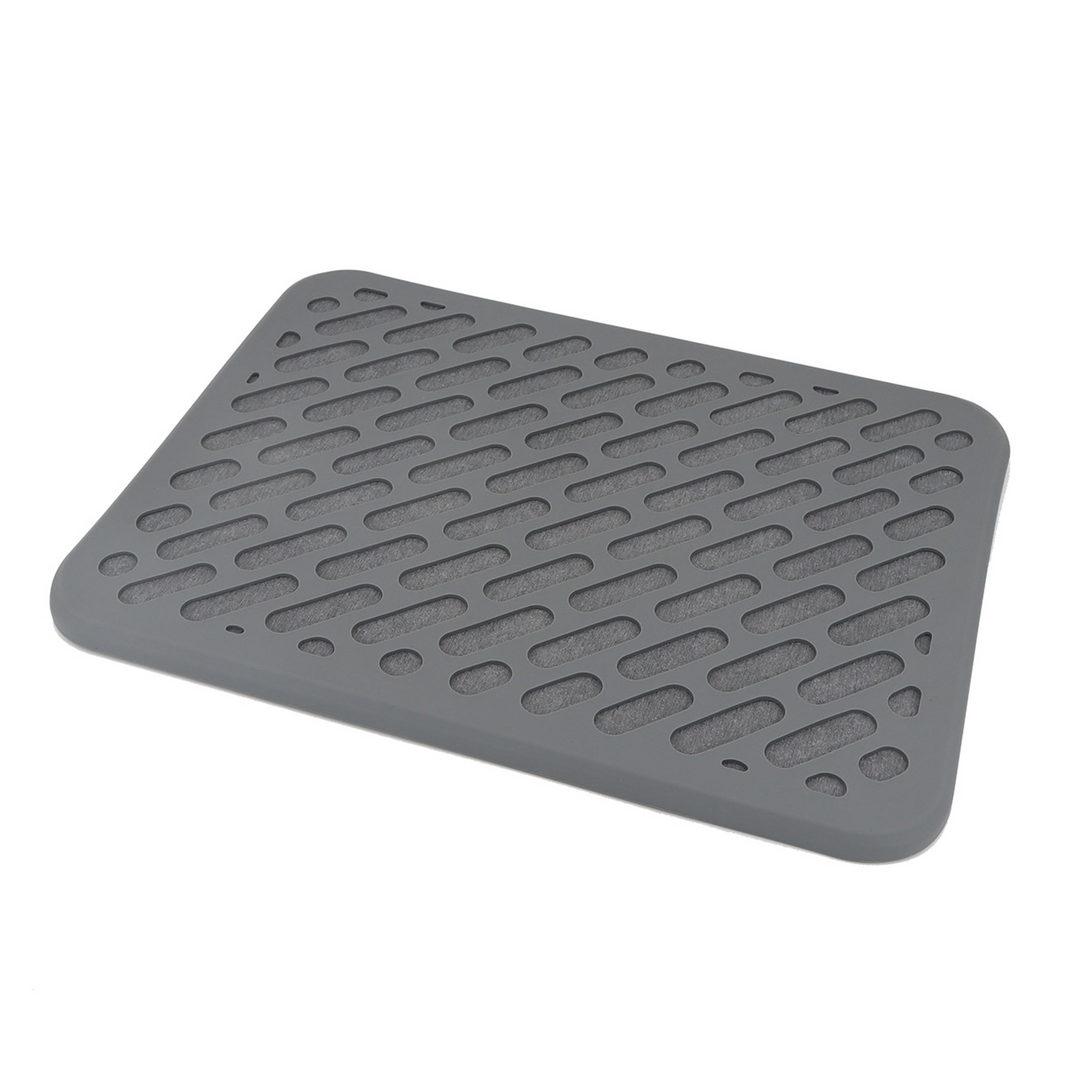 The DryStone: Stone & Silicone Quick-Dry Mat