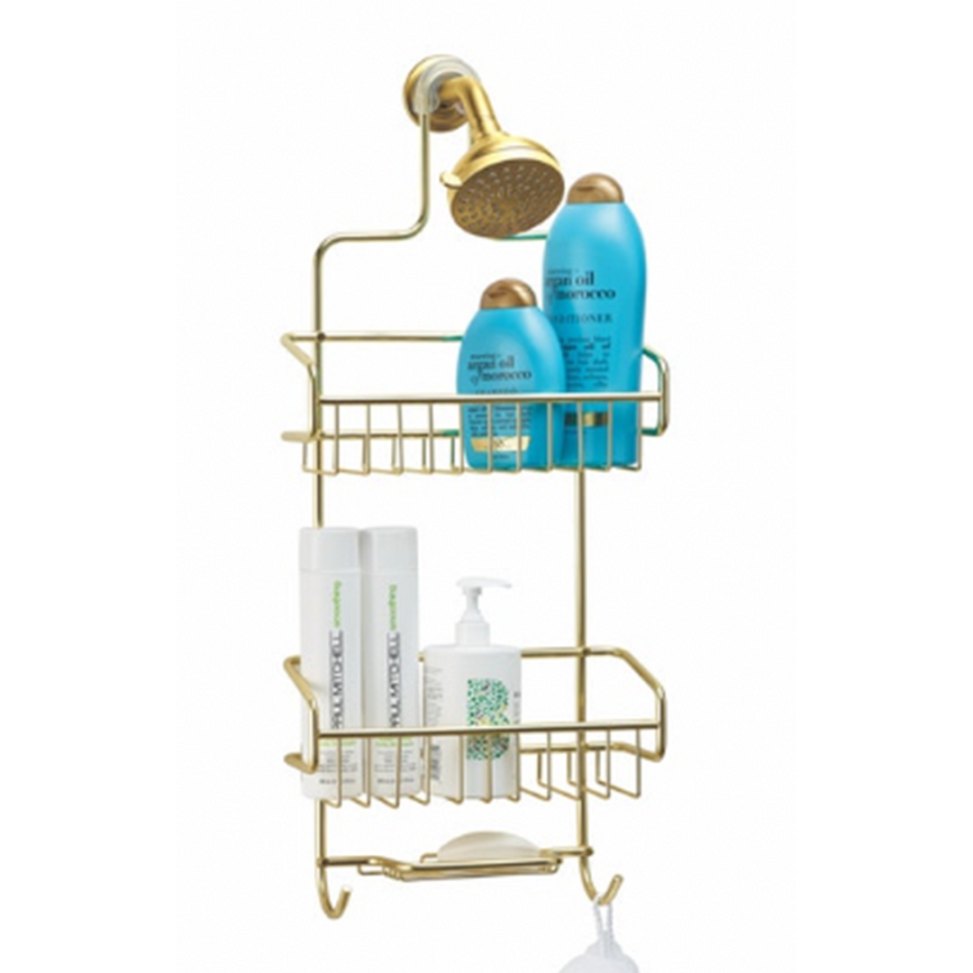 Joqixon Shower Caddy, Upgraded Extended Length Shower Caddy Over