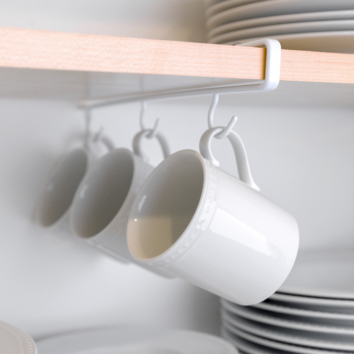 Undershelf Cup/Mug Hooks (Set of 2)