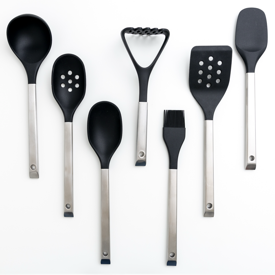 Stainless Steel & Silicone Cooking Tools