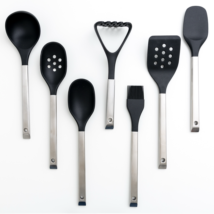 Stainless Steel & Silicone Cooking Tools