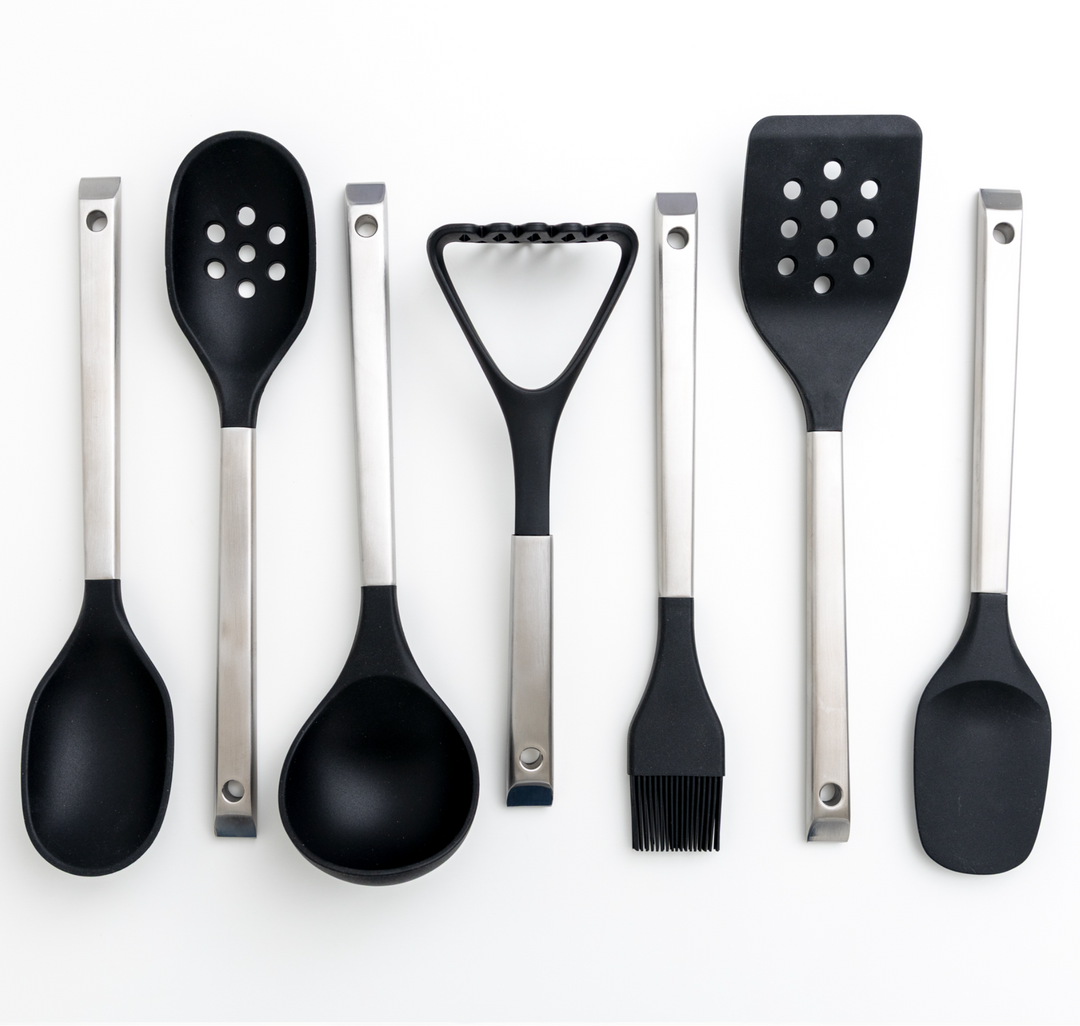 Stainless Steel & Silicone Cooking Tools