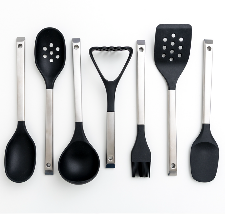 Stainless Steel & Silicone Cooking Tools