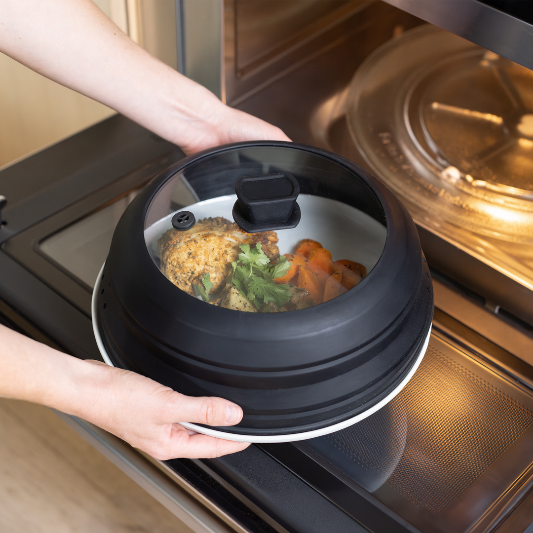 Collapsible Microwave Cover