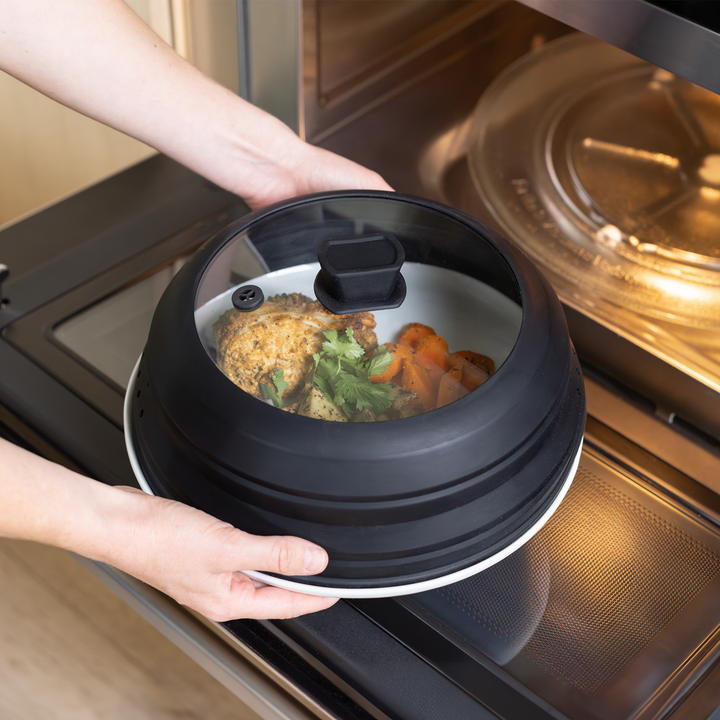 Collapsible Microwave Cover