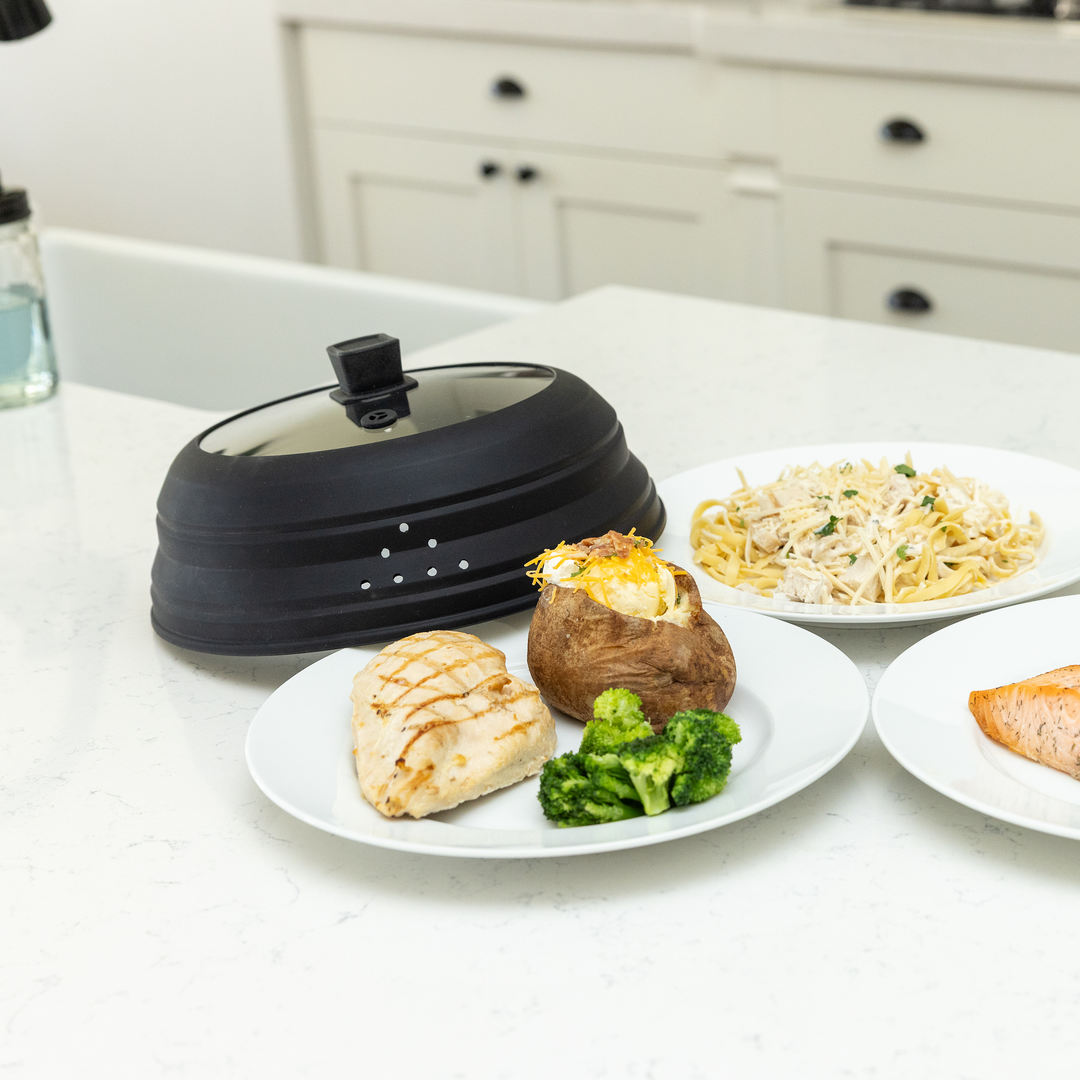 Collapsible Microwave Cover