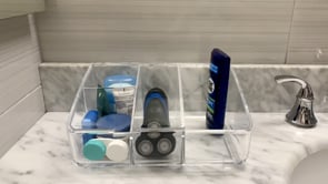 Acrylic Organizer with Lid- Personalized