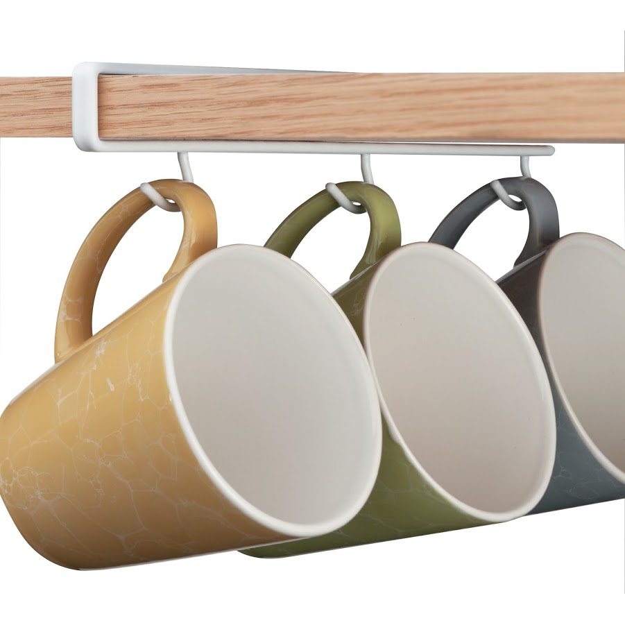 Undershelf Cup/Mug Hooks (Set of 2)