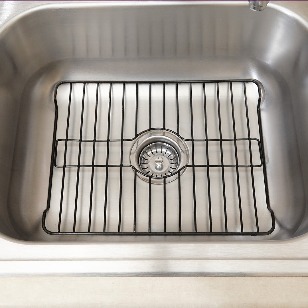 Sink Protectors for Kitchen Sink with White Coating Sink Grate