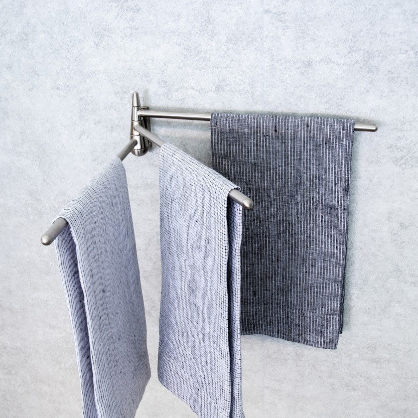 Stainless Steel 3-Arm Towel Bar