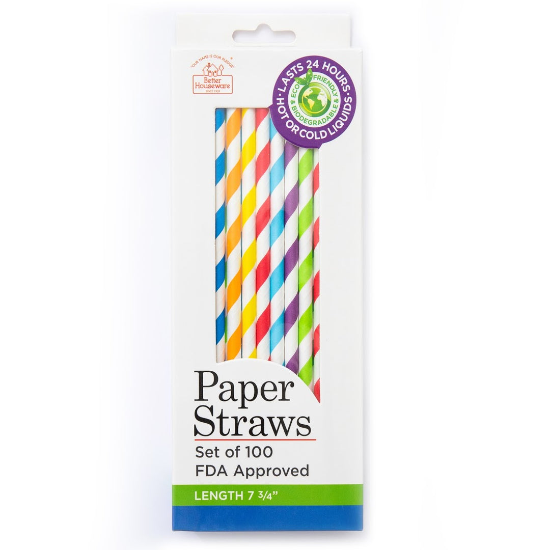 Long Lasting Paper Straws