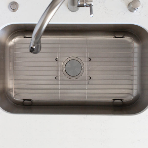 Stainless Steel Sink Protector (Coated Feet)