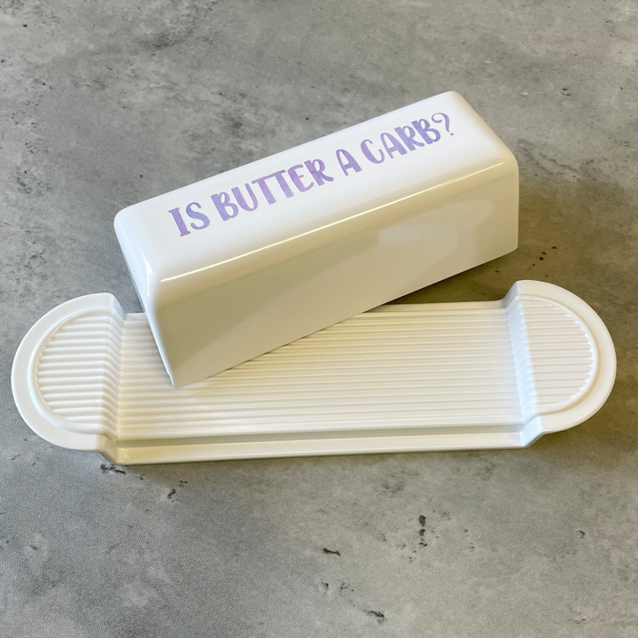 Melamine Butter Dish- Personalized