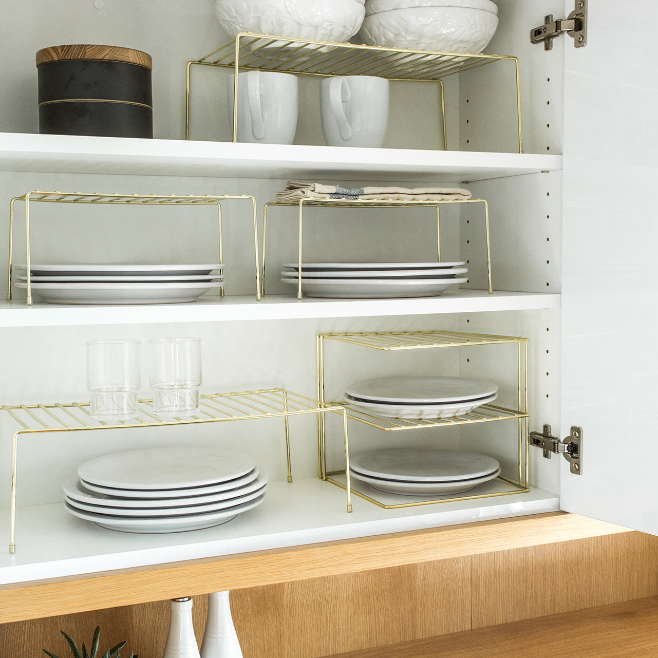 Kitchen Cabinet Organizers (Brass) - The Better Bundle – The Better House